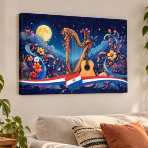 Arpa y guitarra paraguaya · Noche de flores
