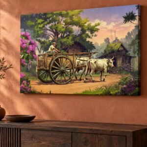 Carreta paraguaya · Camino de campo
