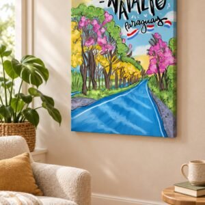 Natalio · Camino de lapachos