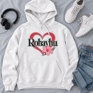 Sudadera Rohayhu · Corazón en flor